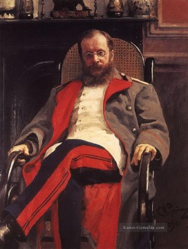 Porträt des Komponisten cesar Antonowitsch Cui 1890 Ilya Repin Ölgemälde